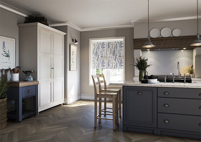 Cecelia, Blue Drift - Roller Blind - Image 7